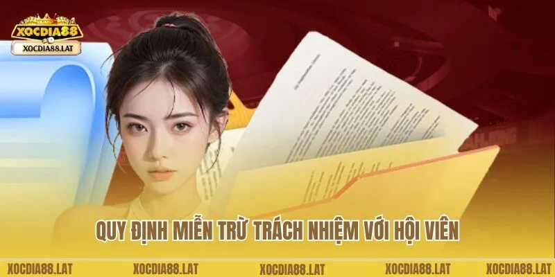 Chi tiết quy định về miễn trừ trách nhiệm với người chơi