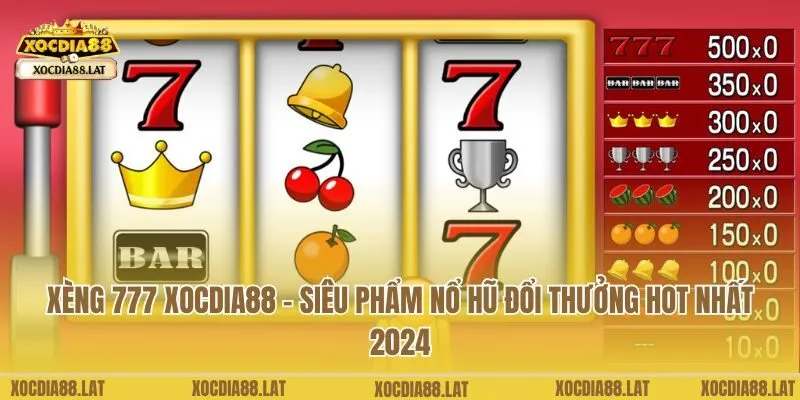 xèng 777 Xocdia88